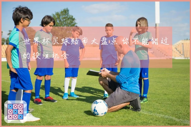 世界杯买球赔率大盘点 你不能错过的投注机会