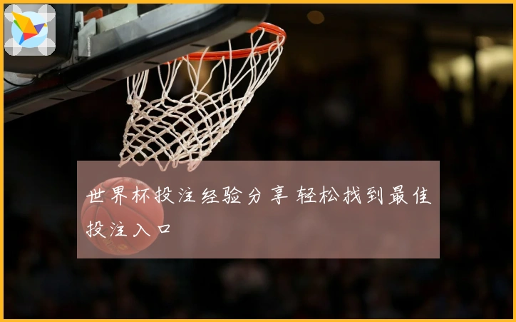 世界杯投注经验分享 轻松找到最佳投注入口