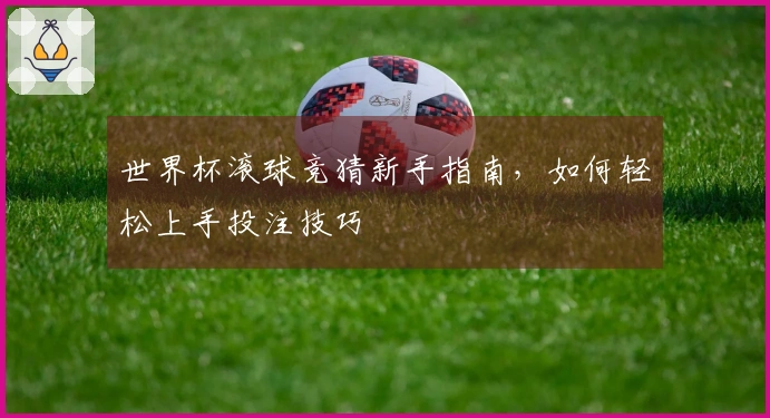 世界杯滚球竞猜新手指南，如何轻松上手投注技巧